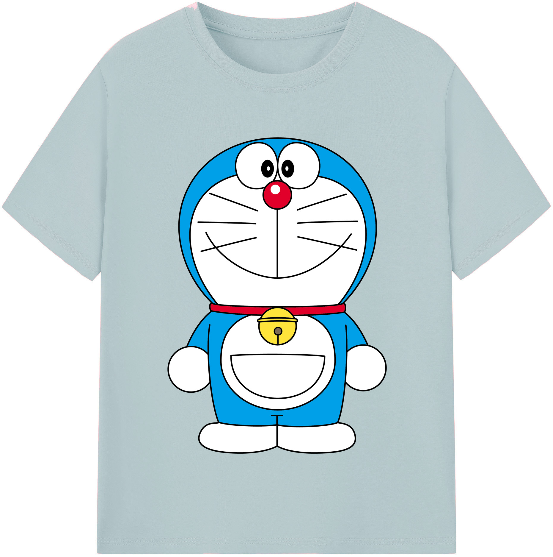 （画像用） ドラえもん Doraemon 綿100％半袖Tシャツ（フロントプリント）